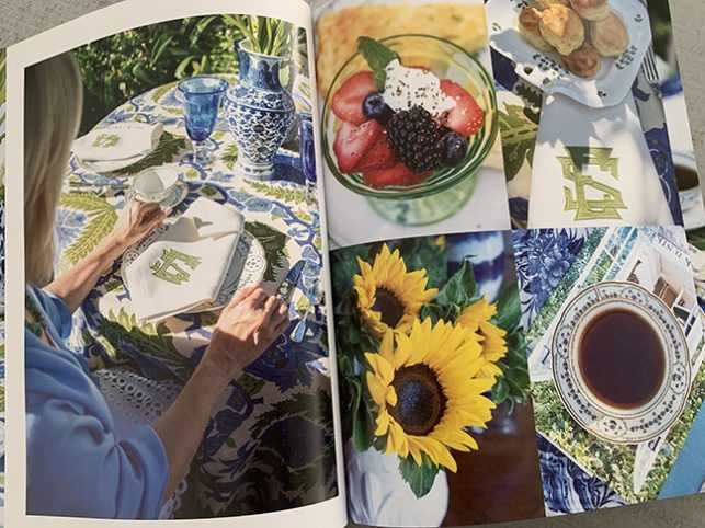 Sarah Eilers 'Breakfast in the garden chapter in Ronda Carman's book.