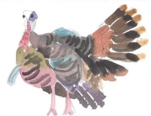 Turkey Place Cards