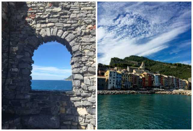 Lord Byron was fond of swimming from Portovenere to visit his friends the Shelleys in San Terenzo.