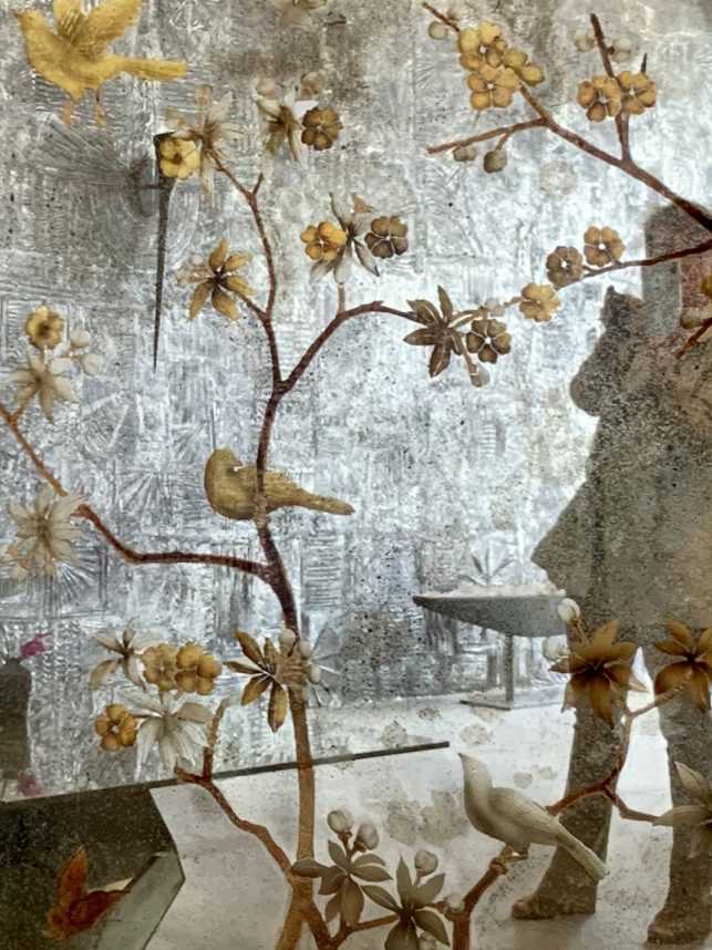 Inspiring hand-sculpted wallcoverings at MJ Atelier, LA..