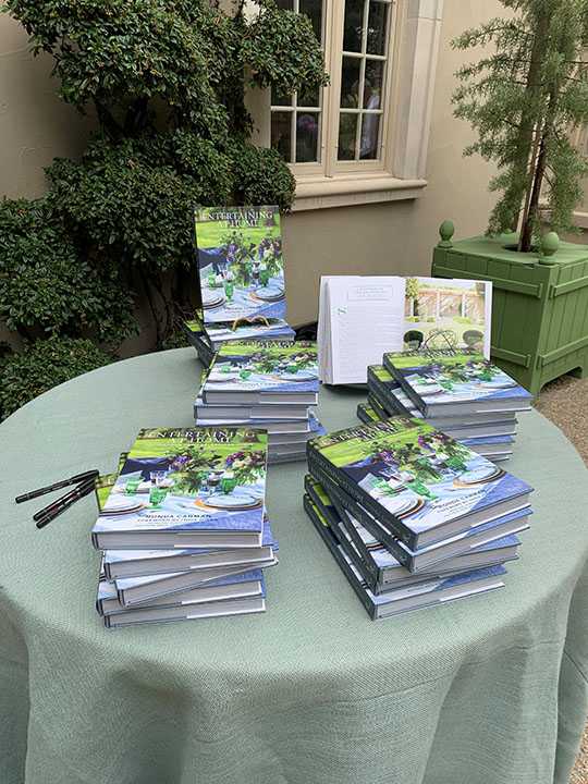 Ronda Carman book signing at Bettie Bearden Pardee's home in Rhode Island.