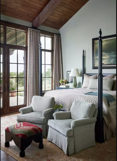 Hill Country Ranch Bedroom Design